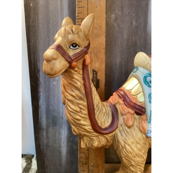 Hawthorne Village Nativity King Balthazar & Standing Camel Porcelain Kinkade - Picture 9 of 14